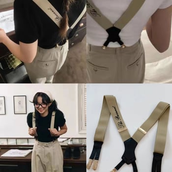 Ramenski kaiševi s 4 kopče, prava koža gornjeg sloja, fiksna duljina, za odrasle žene, jesen 2023