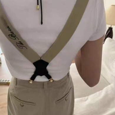 Ramenski kaiševi s 4 kopče, prava koža gornjeg sloja, fiksna duljina, za odrasle žene, jesen 2023