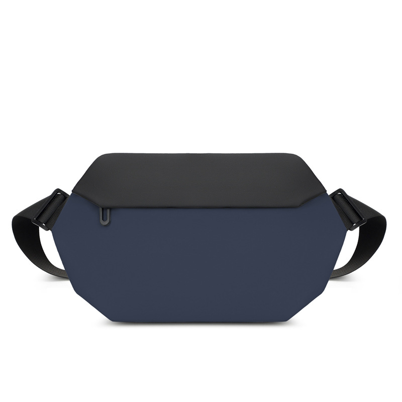 Muška torbica za prsa – gradska jednostavnost, vodootporan PU materijal, prozračna unutarnja podstava od poliestera, za muškarce