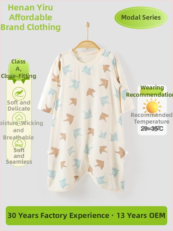 Bērnu vasaras modalā viengabala naktskleita – universāla, mitrumu vadājošs audums, mīksta apdare, dzīvnieku/animācijas raksts