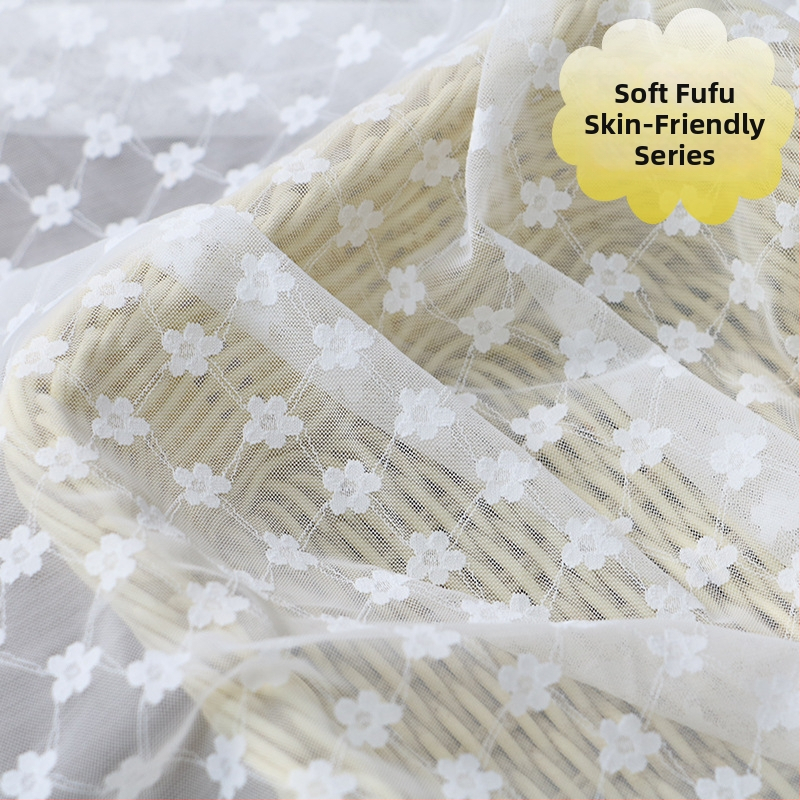 Nėrinių audinys apatiniams drabužiams kamisolėi | 92% brokatas, 8% spandeksas | GB standartas | Tianzhishun lace