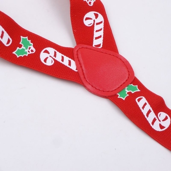 Bretele elastice cu 3 clipsuri, cruce în spate, reglabile, poliester și cauciuc, unisex adulți