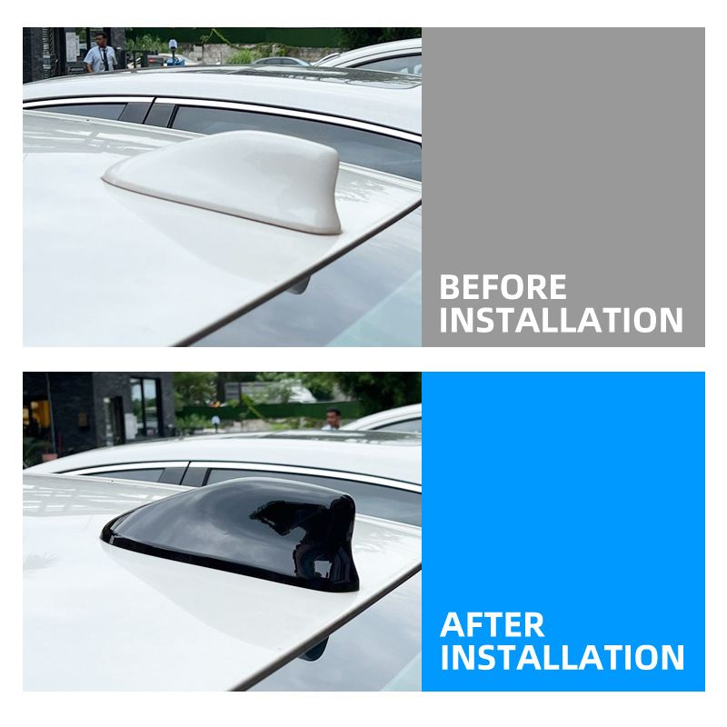 Haizivs spuras formas antenas vāciņš Honda Accord 2018-2022 (10. paaudze) – pašlīmējošs ārējais dekoratīvais vāciņš, svars 125 g