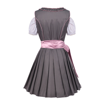 Costum Halloween Oktoberfest Bavarian cu pantaloni cu bretele, pentru unisex, țesătură corduroy, poliester, lansare iarna 2022