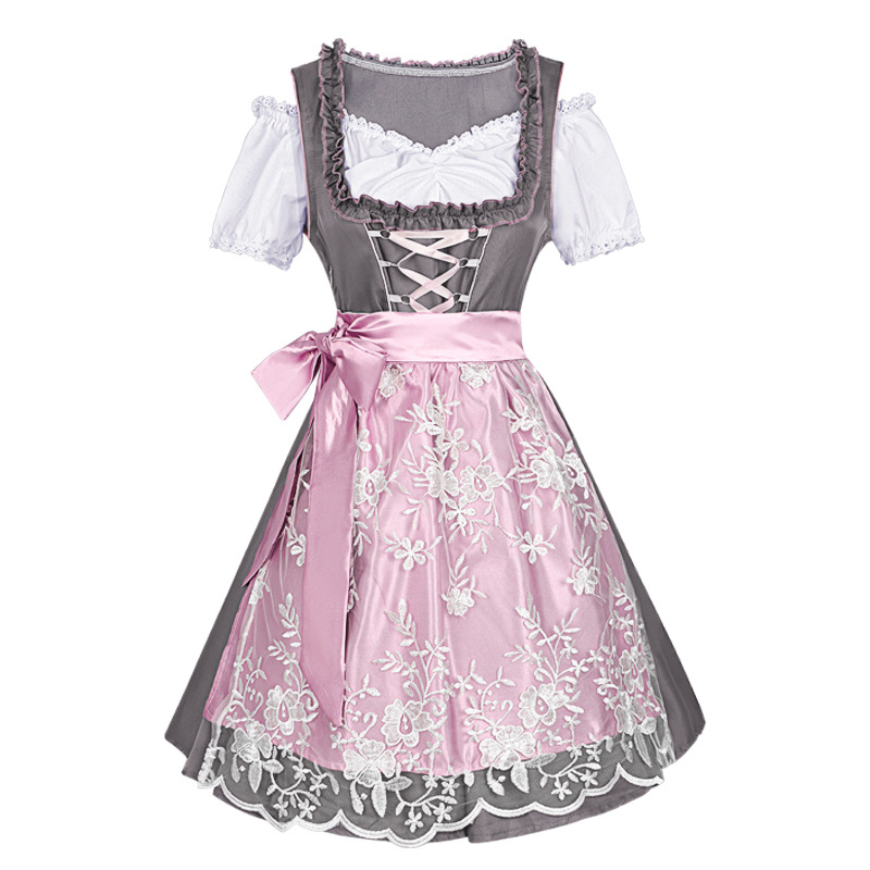 Costum Halloween Oktoberfest Bavarian cu pantaloni cu bretele, pentru unisex, țesătură corduroy, poliester, lansare iarna 2022