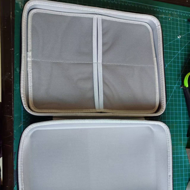 Viacvrstvová taška na dokumenty, veľká kapacita, Oxford látka, priečinok na pas, kubický tvar