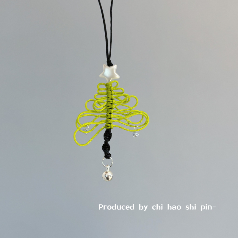 Viseći privjesak za telefon i torbu, ručna izrada od legure, INS stil, uzorak biljke i cvijeće, zima 2024