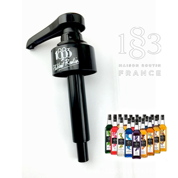 Sirupo siurbimo antgalis gėrimams, kiekybinis dozatorius su logotipo spauda, gėrimų įranga