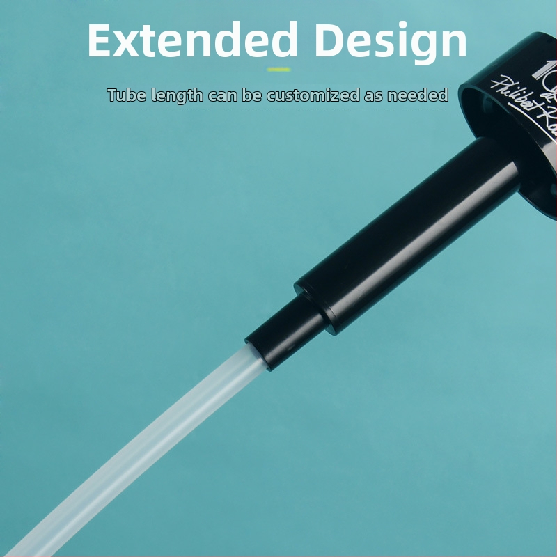 Sirupo siurbimo antgalis gėrimams, kiekybinis dozatorius su logotipo spauda, gėrimų įranga