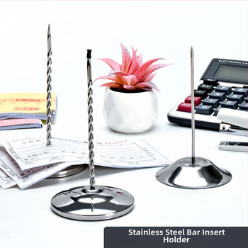 Stolný vkladač účteniek — nerezová oceľ, pre pokladňu a bar