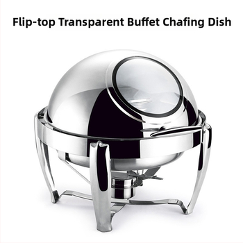 Nehrđajući čelični štednjak za šank s okruglim sklopivim poklopcem, izoliran, električni, za komercijalnu upotrebu (nehrđajući čelik; okrugli sklopivi poklopac; izolacija; električno)