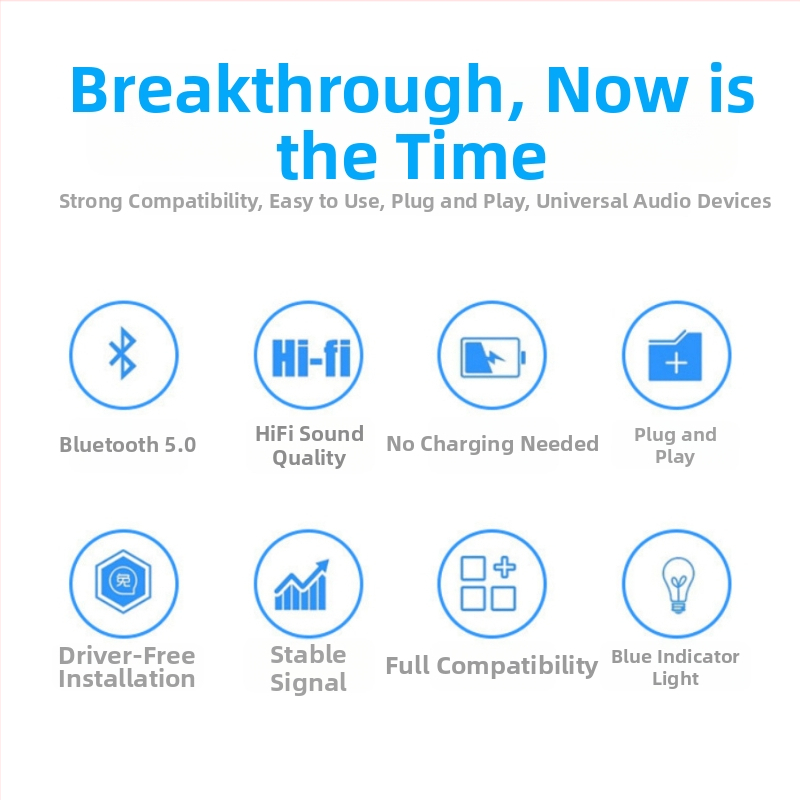 Sõiduauto Bluetooth vastuvõtja-saatja, USB ja AUX kahekordne heli väljund, mudel BT 660, 5V toide