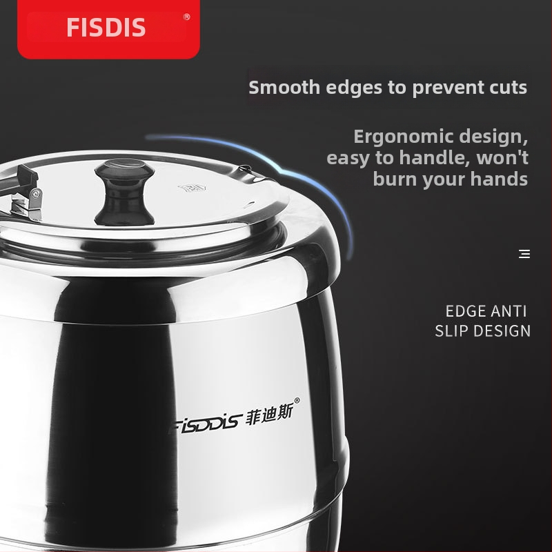 10L elektrický ohrievací hrniec na polievku pre bufet, izolovaný samoobslužný hrniec do hotelových kuchýní