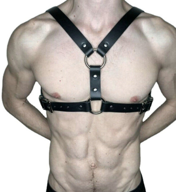 Kožený ramenný popruh pre mužov, európsky a americký štýl, jar 2023