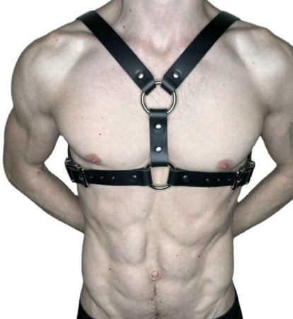 Kožený ramenný popruh pre mužov, európsky a americký štýl, jar 2023