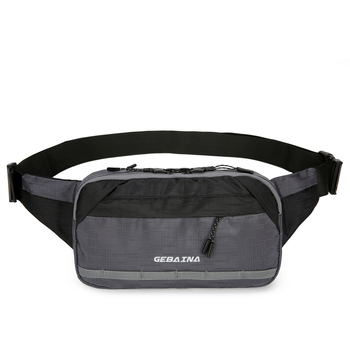 Geantă de talie pentru bărbați – pânză Oxford, căptuială din poliester, stil de călătorie relaxat