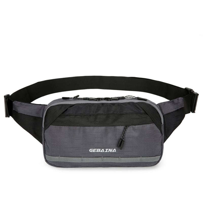 Geantă de talie pentru bărbați – pânză Oxford, căptuială din poliester, stil de călătorie relaxat