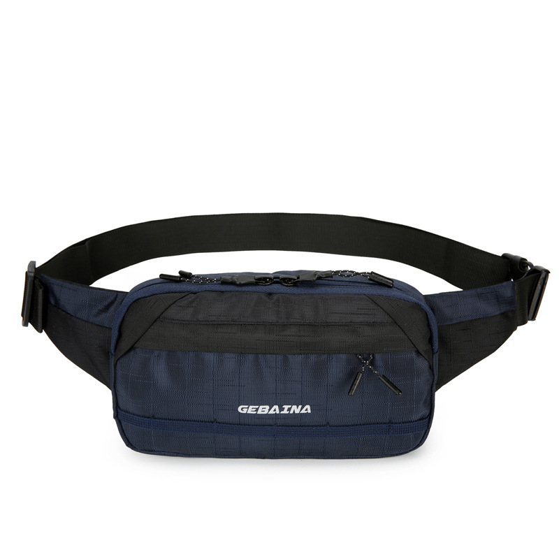 Geantă de talie pentru bărbați – pânză Oxford, căptuială din poliester, stil de călătorie relaxat