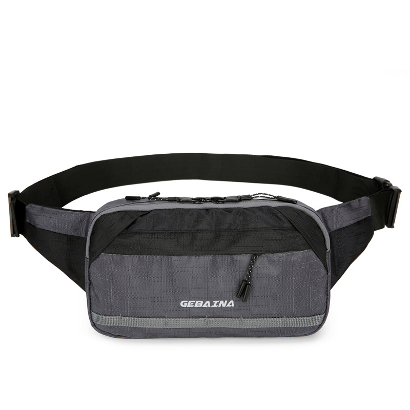 Geantă de talie pentru bărbați – pânză Oxford, căptuială din poliester, stil de călătorie relaxat