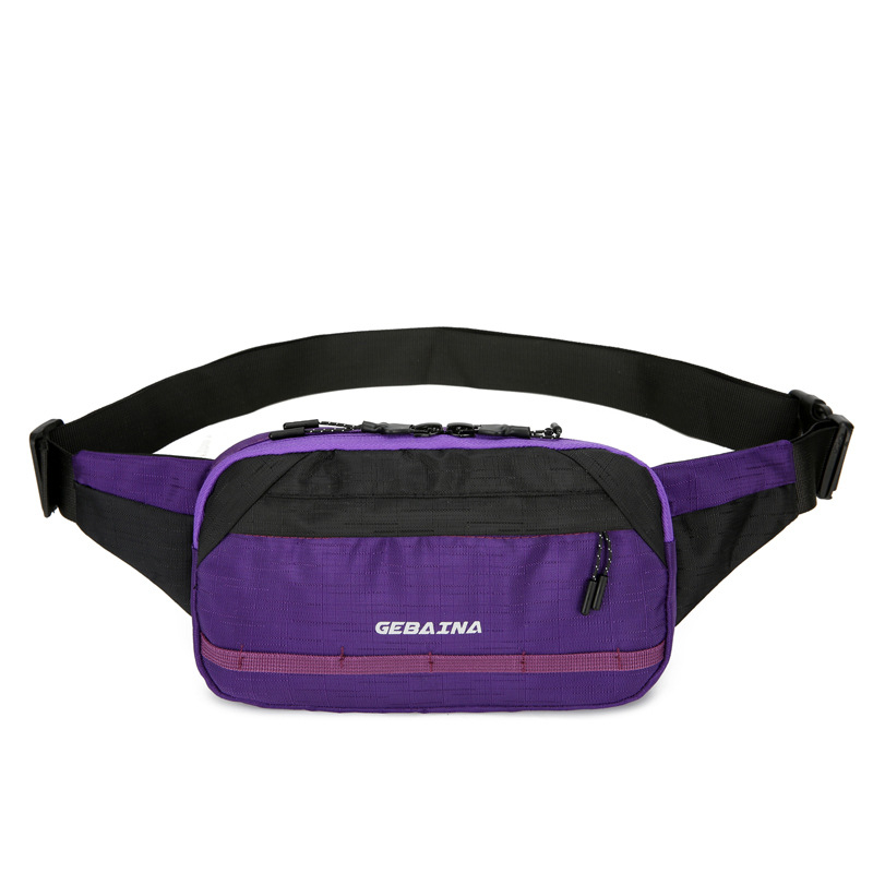 Geantă de talie pentru bărbați – pânză Oxford, căptuială din poliester, stil de călătorie relaxat