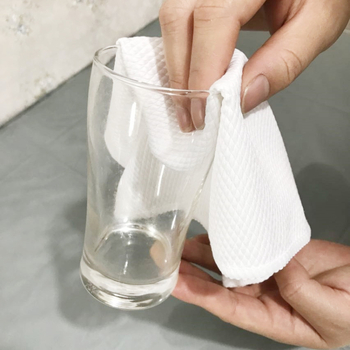 Nem szőtt anyagú edények szárító kendő, vízfelvétel, nyom nélkül, alkalmas edényekhez és tálakhoz, 2019-ben megjelent