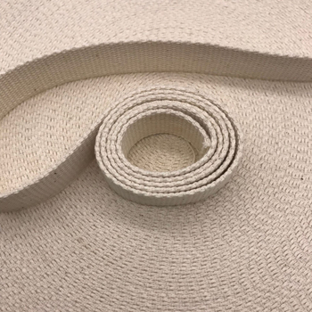 Remeni za ruksak od 100% pamuka, s perlastim uzorkom, obrubljeni, tkanim platnenim remenom