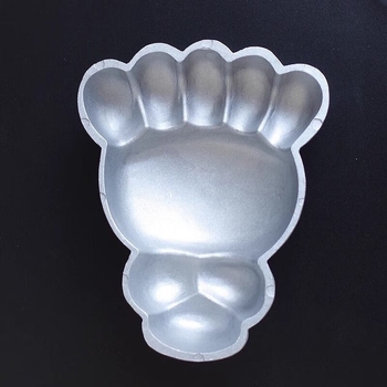 Μορφή για πατούσα αρκούδας, ABS υλικό, εξοπλισμός μπουφέ, μη προσαρμοζόμενη, χωρίς λογότυπο