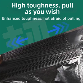 KOMERCINIAI PE ŠIUKŠLIŲ MAIŠAI, storesni, vienkartiniai, plokščio atidarymo, universalus naudojimas