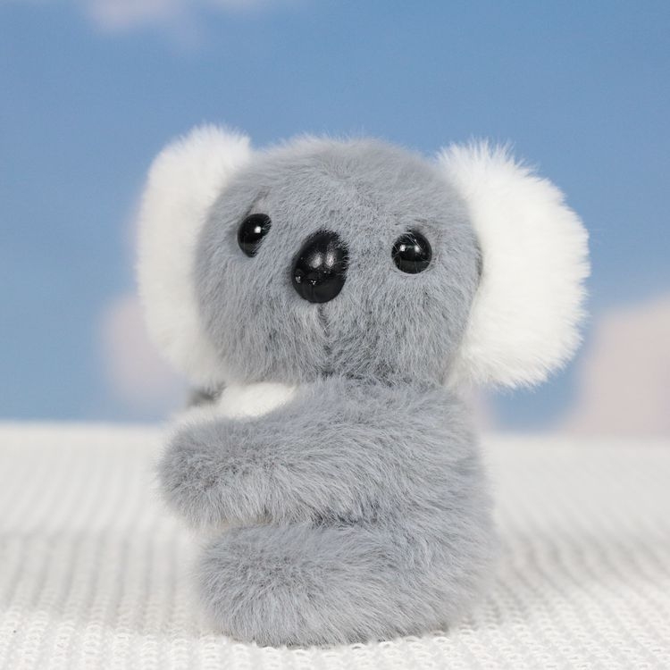 Koala plišani privjesak za ključeve, sladak crtani stil, mekan pliš