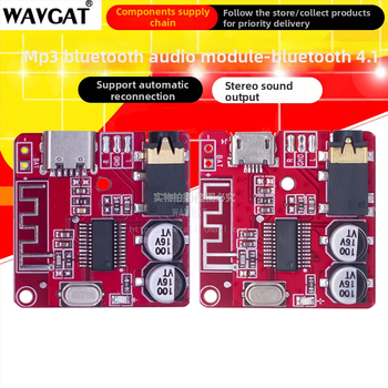 MP3 Bluetoothi dekooderplaat autohelile Type-C USB-liidesega, WAVGAT – standardne ülekande võimsus