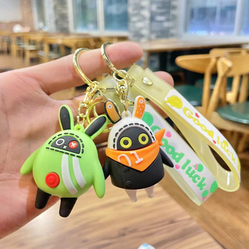 Ключодържател: епоксидна смола, карикатурна кукла – висулка