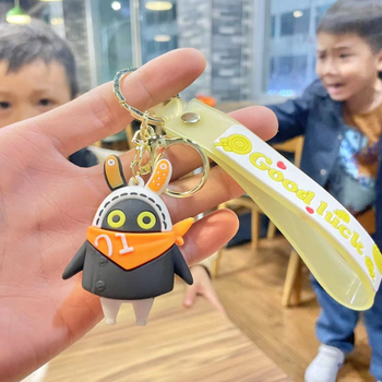 Ключодържател: епоксидна смола, карикатурна кукла – висулка