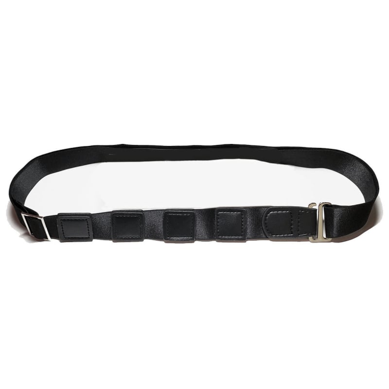 Ing-stabilizátorok: elasztikus öv, ötvözetes csat, horog típusú klipszek, állítható, uniszex felnőttek