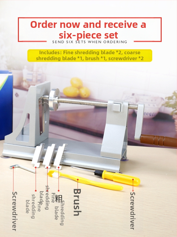 Japanskog stila višefunkcionalni nož za povrće od aluminijske legure, s funkcijom ribanja i sječenja (ljeto 2017)