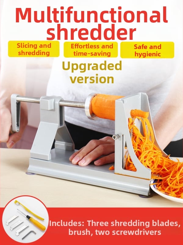 Japanskog stila višefunkcionalni nož za povrće od aluminijske legure, s funkcijom ribanja i sječenja (ljeto 2017)