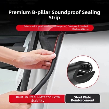 B stulpelio automobilio tarpiklis, gumos medžiaga, atsparus vandeniui, korozijai, garso izoliacijai