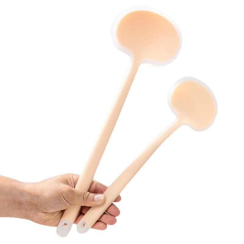 Σιλικονούχα σπάτουλα μανιταριού για μαγείρεμα — αντικολλητική, ανθεκτική σε υψηλές θερμοκρασίες, μοντέρνος μινιμαλιστικός σχεδιασμός