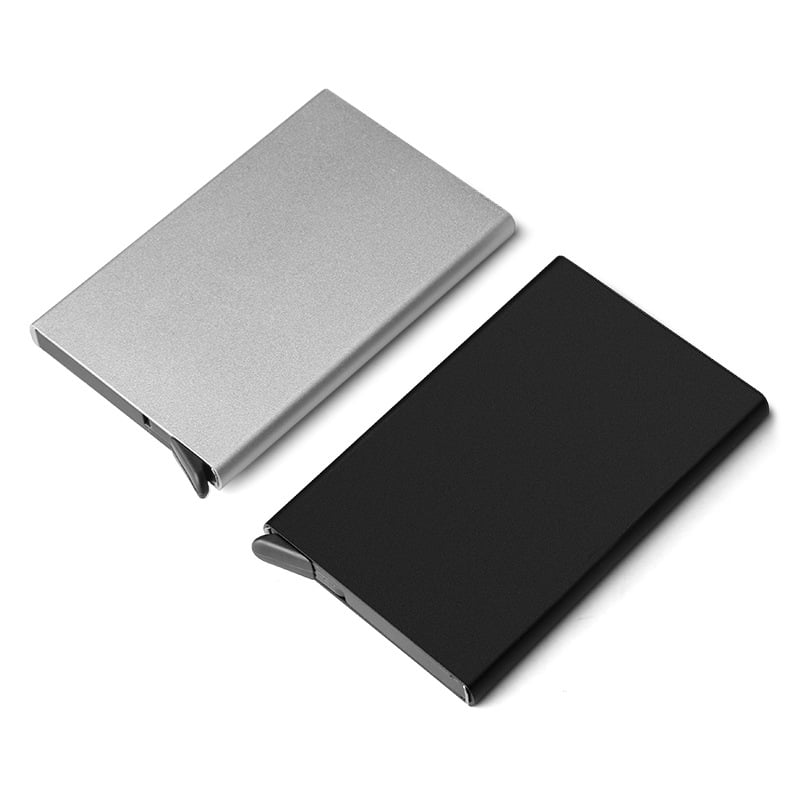 RFID držač kartica – aluminijska legura + plast, jedinstven dizajn, unisex, ljeto 2024