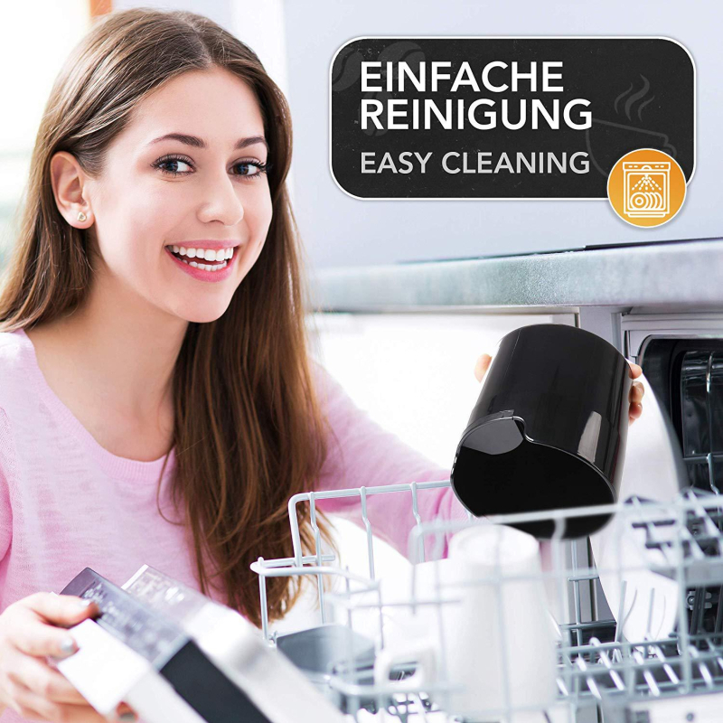 Kávézacc-tartóedény, ABS anyag, egyszerű dizájn, nyomtatott logó: OK, kávéfőzőgépekkel kompatibilis