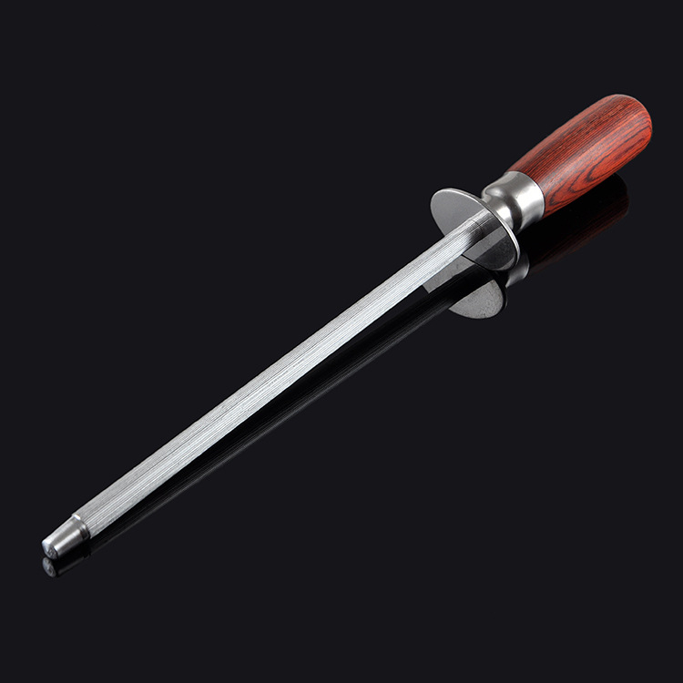 Ručni štapić za brusenje nože – drvo, protuklizna drška, 123 g, Novi kineski stil