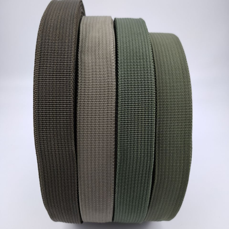 PP polipropilenska web traka s rupičastim i valovitim uzorkom; za pakiranje, torbe, kaiševe i ručni rad.