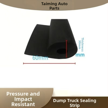 Automobilių sandarinimo juosta sunkvežimiams, P tipo, U formos galinės durys, 20 mm guminė juosta