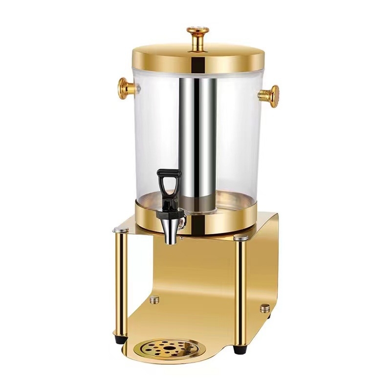 Dzerienu dozētājs ar krānu — nerūsējošais tērauds + PC, modelis 8L/16L, pašapkalpošanās