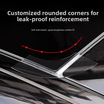 Silikono stogo stogo sandarinimo juostelė, 0,5 cm storio, JT modelis, bendras suderinamumas