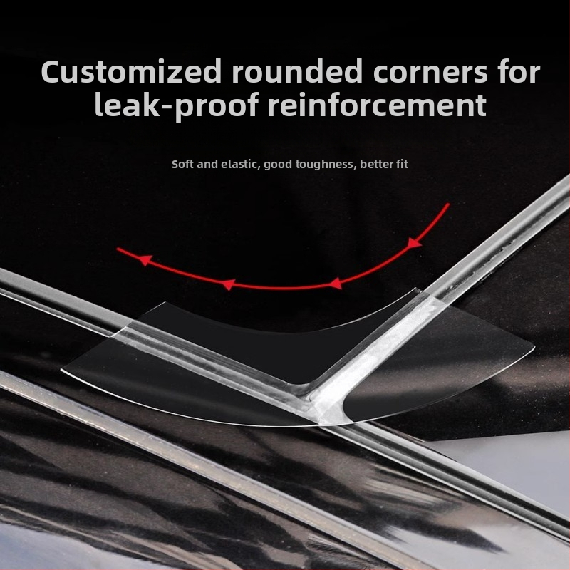 Silikona jumta loga blīve, 0,5 cm biezums, JT modelis, vispārēja saderība