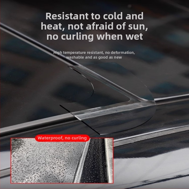 Silikona jumta loga blīve, 0,5 cm biezums, JT modelis, vispārēja saderība