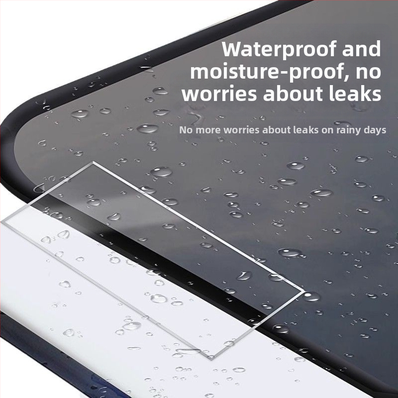 Silikona jumta loga blīve, 0,5 cm biezums, JT modelis, vispārēja saderība