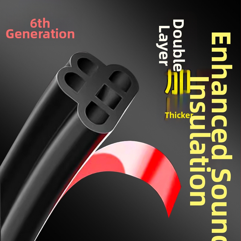 Guminė automobilių durų tarpinė, silikonas, dviejų sluoksnių tarpinė B stulpeliui, priekinė gaubto dalis ir galinė daiktadėžė, modelis GS380