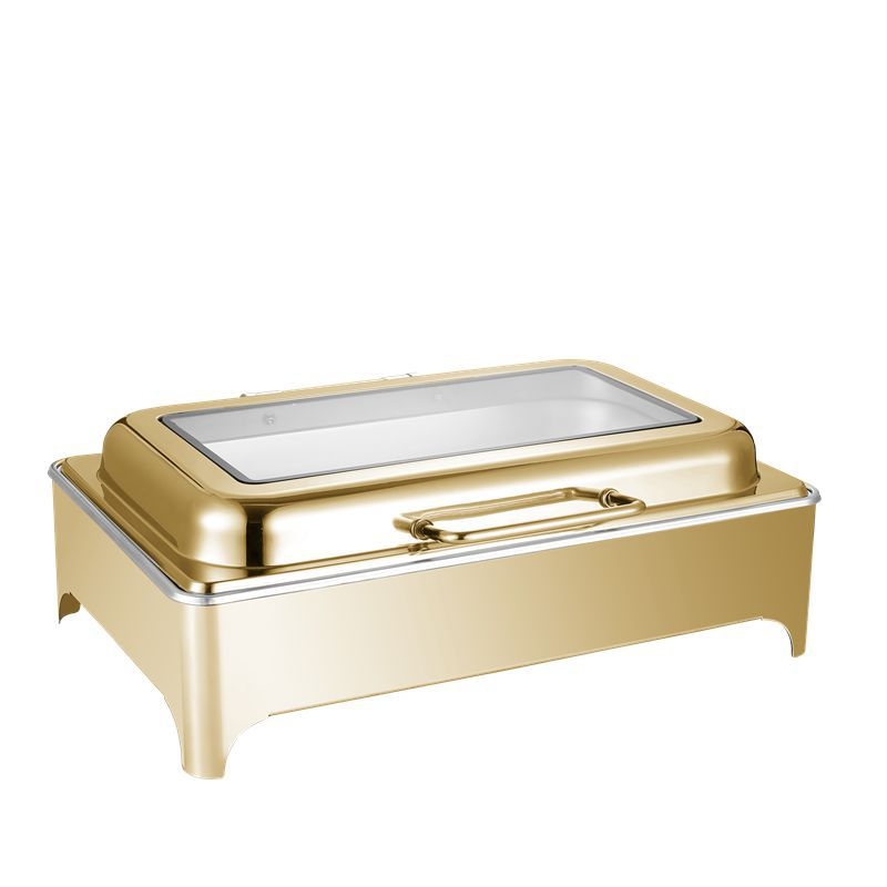 Buffet oprema s električnim grijanjem, 201 nehrđajući čelik, XF marka, prilagodljiv logo, zapadni stil