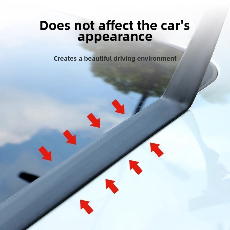 T-tähe kujuline tihendusriba esiklaasile, päikesetõstukile ja autoakendele; kummist, 1 cm paksus; kogu auto jaoks; ühilduv kõigi mudelitega